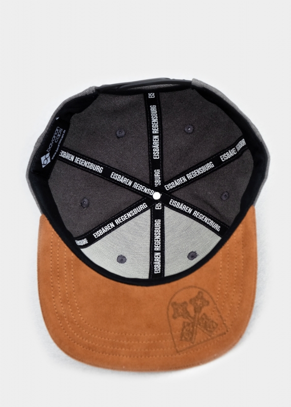 Cap "Eisbären Regensburg" - dunkelgrau (Snapback)